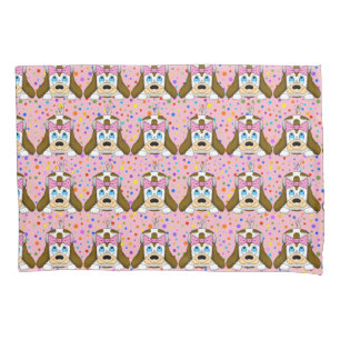 Cute Dog Pillow Case