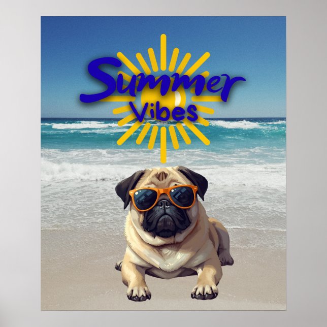 Cute Dog Print, Value Poster Paper (Semi-Gloss) (Front)