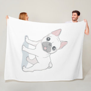 Cute Dog Puppy Gift For Dog Lovers Fleece Blanket