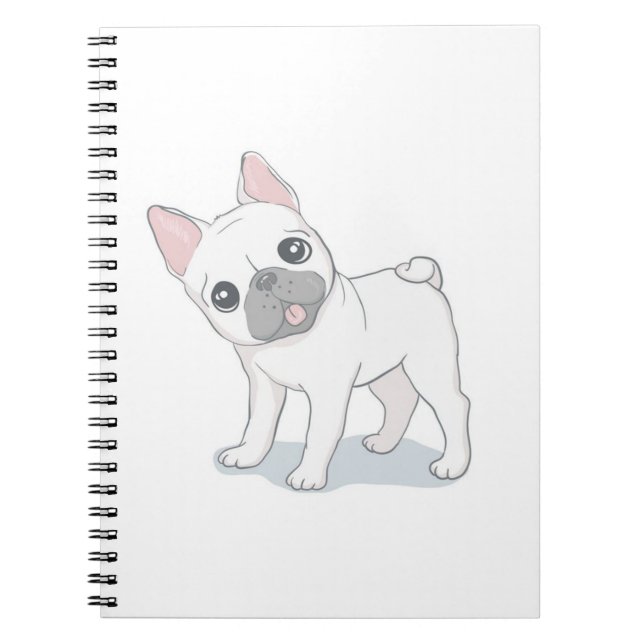 Cute Dog Puppy | Gift For Dog Lovers Notebook (Front)