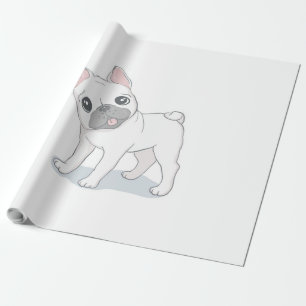 Cute Dog Puppy Gift For Dog Lovers Wrapping Paper