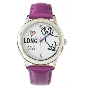 Cute Dog Purple Watch