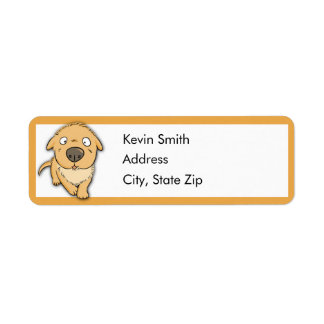 Cute Dog Return Address Labels