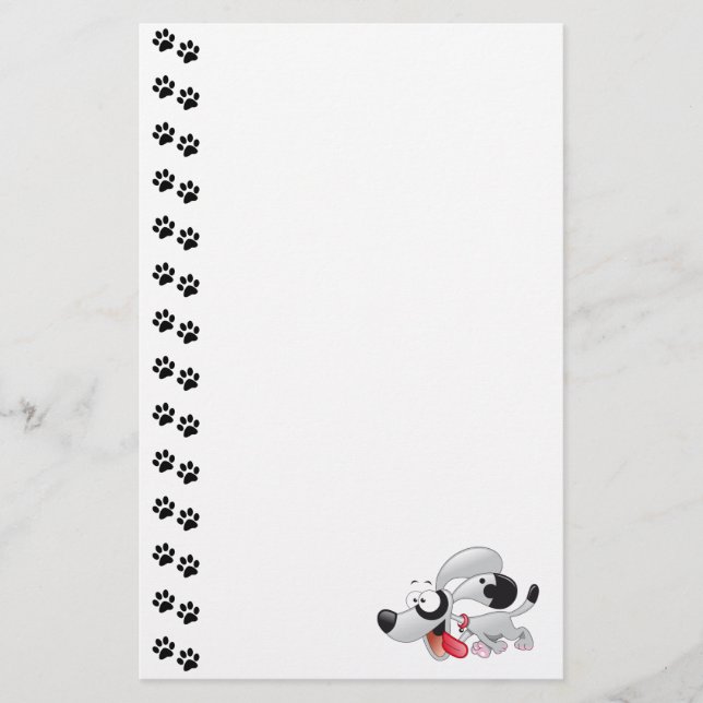 Cute Dog Stationery (Front)