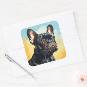 Cute dog sticker