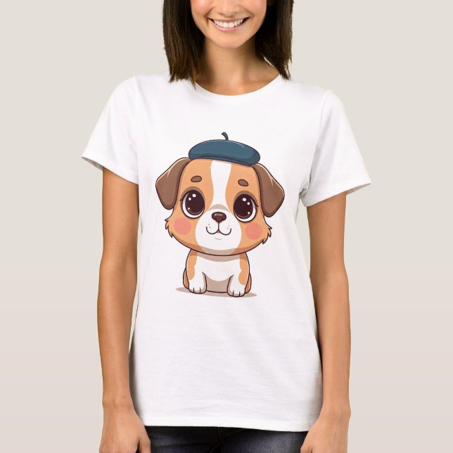Cute Dog T-shirt (Front)