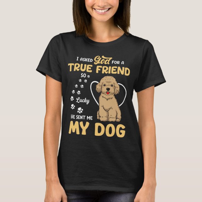 Cute dog  T-Shirt (Front)