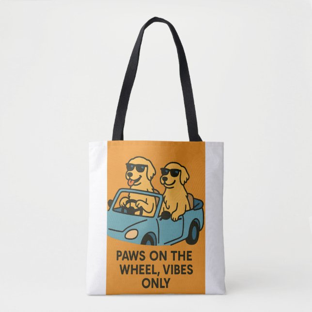 Cute Dog Tote Bag  (Front)