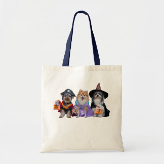 Cute Dog Trick-or-Treat Tote Bag