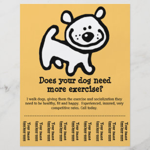 dog walking flyers zazzle co uk how to make a dog walking flyer