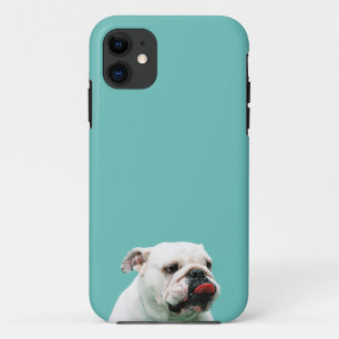 Cute dog white Bulldog iPhone 11 Case
