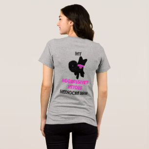 Cute dog with attitude Tri-Blend shirt