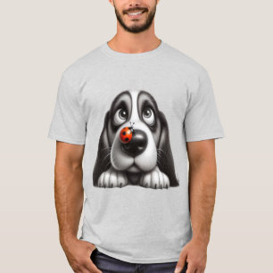 Cute dog with ladybug T-Shirt