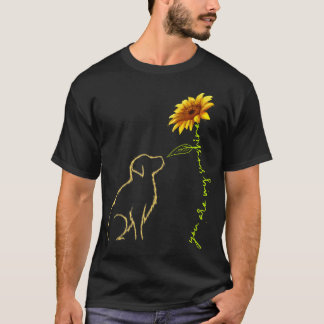 Cute Dog  You Are My Sunshine Golden Retriever  T-Shirt
