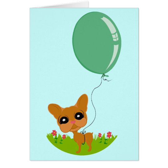 Cute Doggie Birthday Card! Card