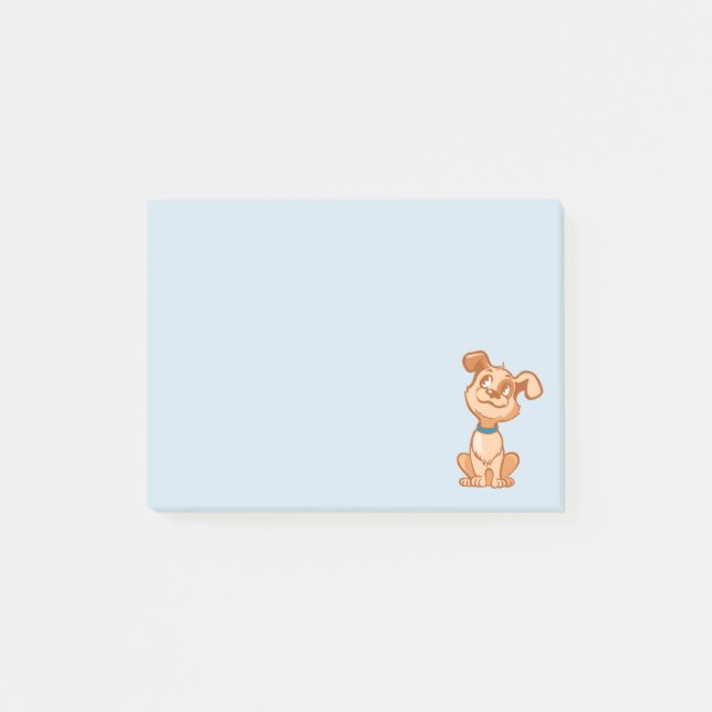Cute Doggie  Post-it® Notes 4 x 3 (Front)
