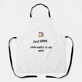 Cute Doggy Apron 