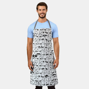 Cute Dogs all over print  Apron