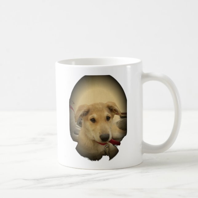 Cute Dogs and Puppies Mans second Best Friend.png Coffee Mug (Right)