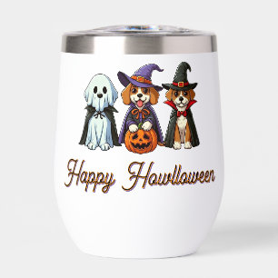 Cute Dogs as ghost, witch, & vampire