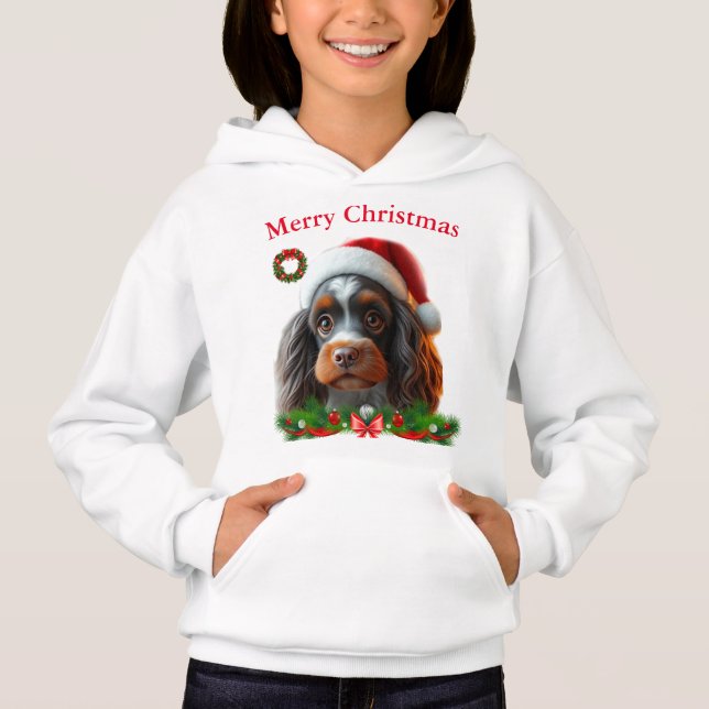 Cute dogs Christmas T-shirts (Front)