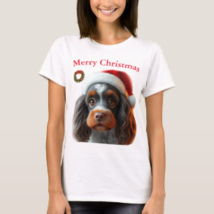 Cute dogs Christmas T-shirts
