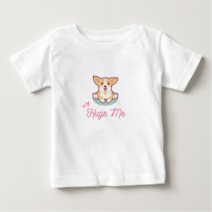 Cute Dogs Huge Me Baby T-Shirt