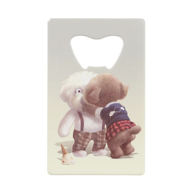 Cute Dogs Hugging (Front)