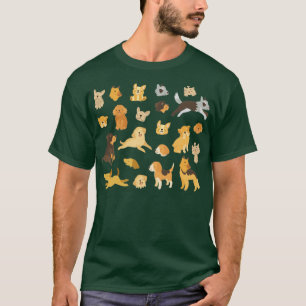 Cute dogs pattern T-Shirt