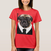 Cute Dogs Pugs in Black