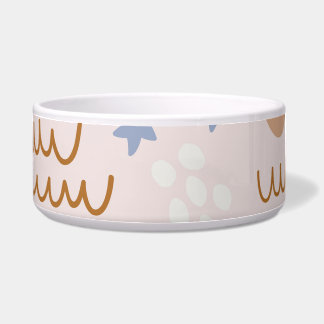 Cute dogs, stars, lines: vintage seamless