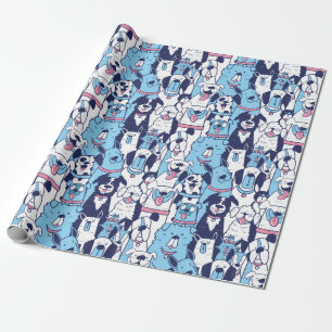 Cute Dogs Wrapping Paper
