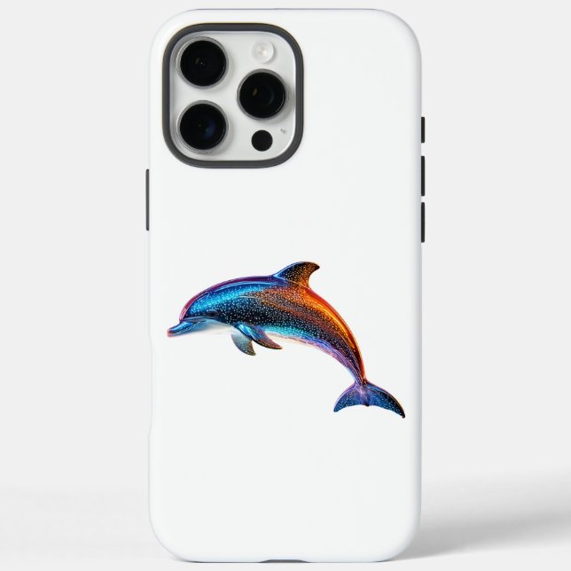 Cute Dolphin Case-Mate iPhone Case (Back)