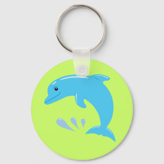 Cute Dolphin Key Ring