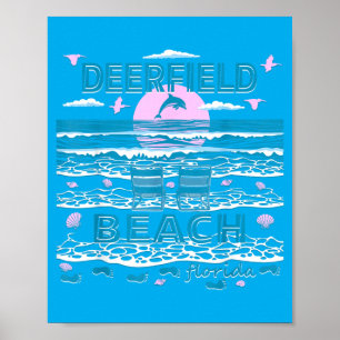 Cute Dolphin Lover Family Deerfield Beach Fl Poster