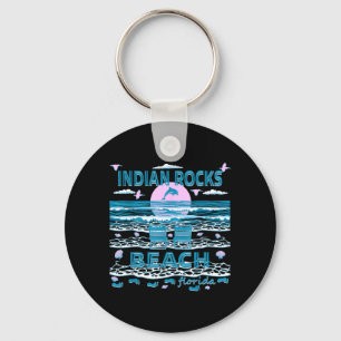 Cute Dolphin Lover Family Indian Rocks Beach Fl Key Ring