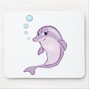 Cute Dolphin Mouse Mat