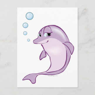 Cute Dolphin Postcard