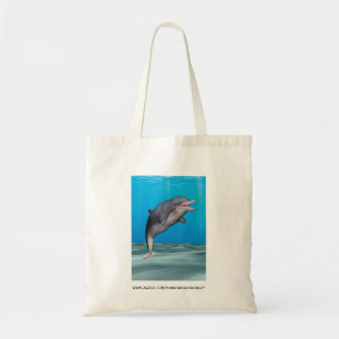 Cute Dolphin Tote Bag