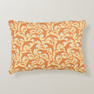 Cute Dolphins Decorative Cushion