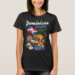 Cute Dominican Republic Outfit Idea For T-Shirt