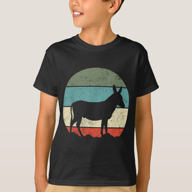 Cute Donkey | Animal Lover Gift | Gift For Farmers T-Shirt (Front)