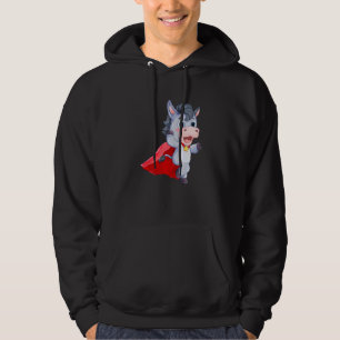 Cute Donkey Baby Mule Animal Farming Donkey Farme Hoodie
