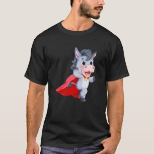 Cute Donkey Baby Mule Animal Farming  Donkey Farme T-Shirt