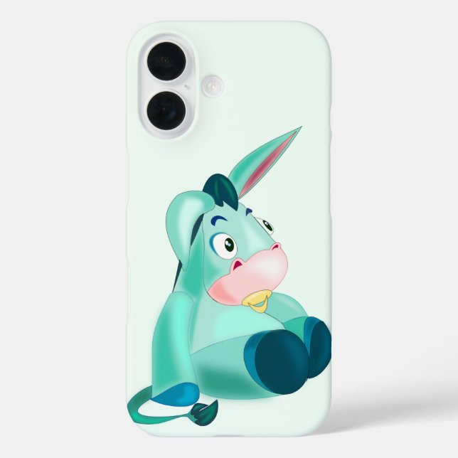 Cute Donkey iPhone Case (Back)