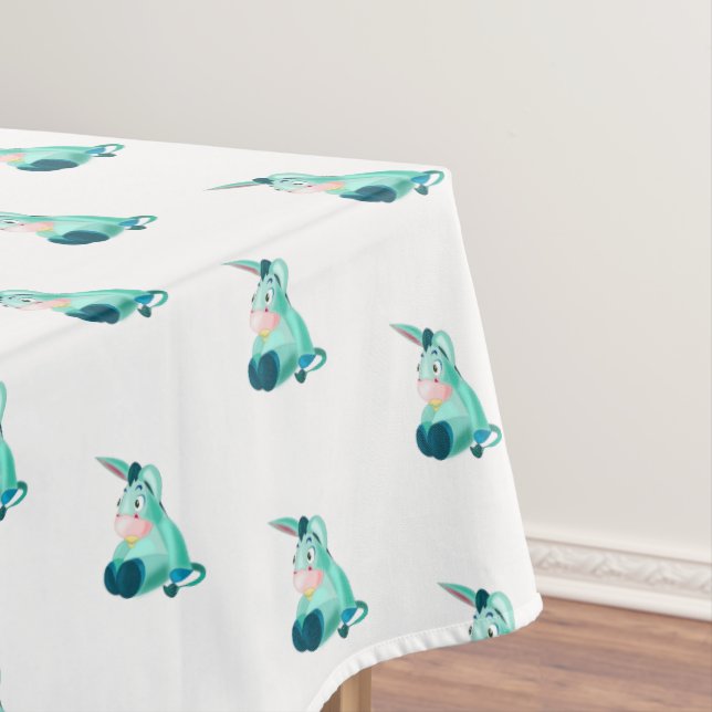 Cute Donkey Tablecloth (In Situ)
