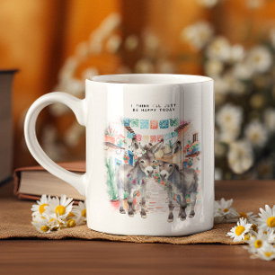 Cute Donkeys   Happy Little Mug Monogram
