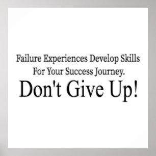 Cute Don't Give Up Design Meant Only For You! T-Sh Poster