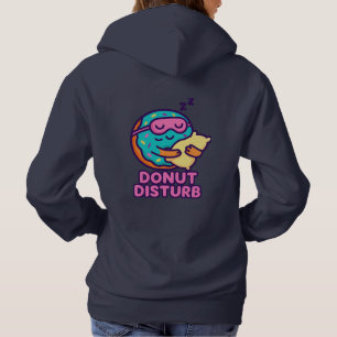 Cute Donut Sleep Hoodie – Funny Food Lover Gift