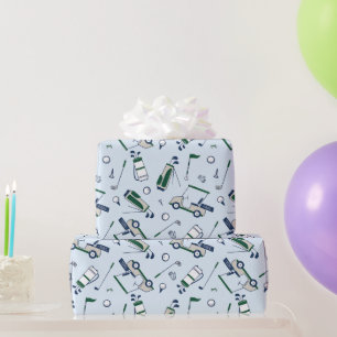 Cute Doodle Golf  Wrapping Paper